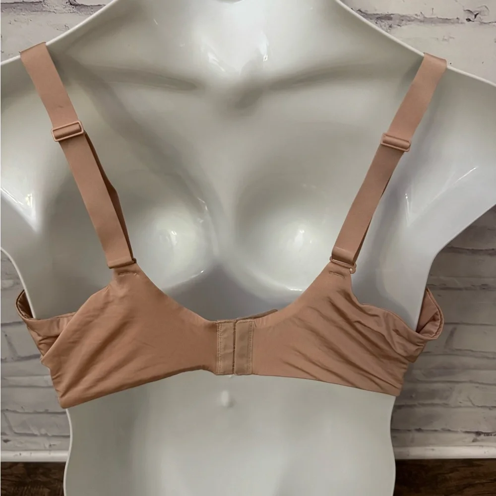 Skims Bra 44DD Weightless Demi Bra Clay Beige Underwire Comfortable Airy Lined - Picture 3 of 9